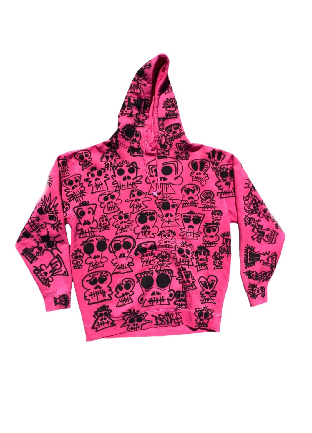 Skelly All Over Airbrush Hoodie