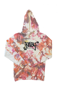 Corrupted Sakura Graffiti Hoodie Small