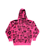 Load image into Gallery viewer, Skelly All Over Airbrush Hoodie