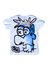 Load image into Gallery viewer, Don’t Be So Blue Airbrush Tee
