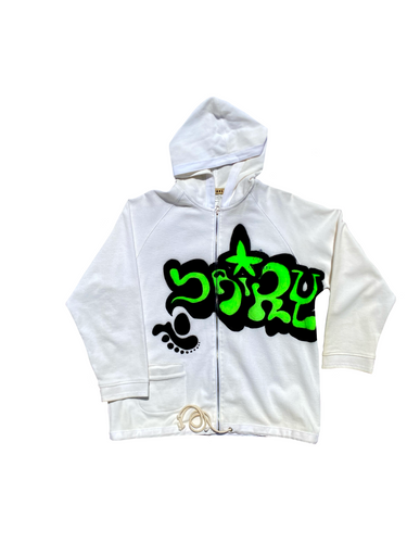 Cloud Logo Airbrush Thermal Hoodie