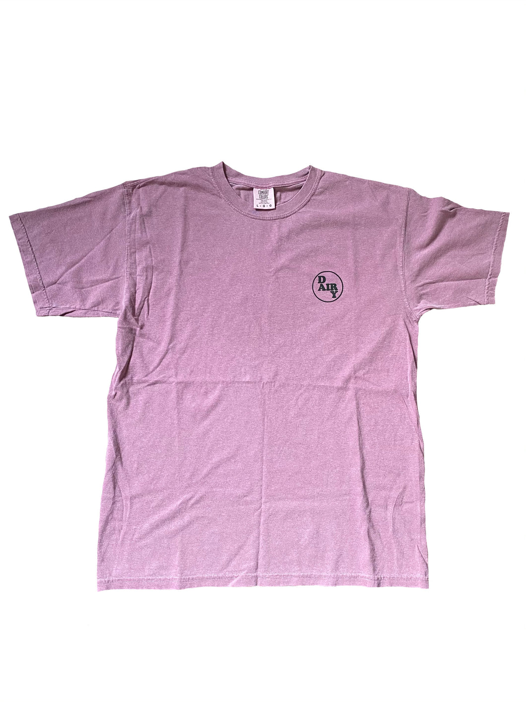 Maroon/Black Circle Logo Tee
